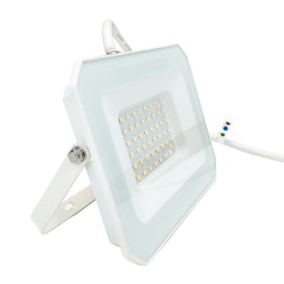 Krisane - Projecteur LED - 50W-4000°K - IP65 - Blanc - Réf : KRI29754