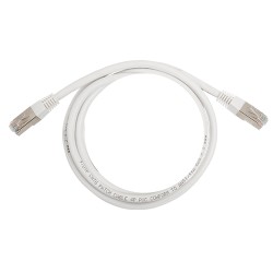 Omelcom - Cordon rond cat 6 f/utp blanc 1.5 m  - Réf : GO548