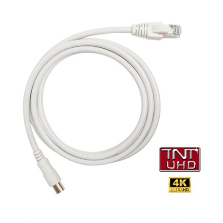 Omelcom - Cordon RJ45 - IEC - 2,5m - Réf : MO317