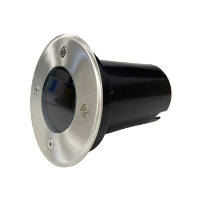 Krisane - Spot encastrable sol - IP65 - douille GU10 (sans ampoule) - Aluminium - Réf : KRI30110