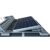 Avasco Solar - Unité de base SUD (équerre + rail) 12.5° / 1600mm - Réf  : OE00910