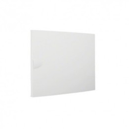 Hager - Porte opaque pour coffret Gamma 18 - 1 rangée 18 Modules - Réf : GP118P