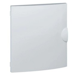 Hager - Porte opaque pour coffret Gamma 18 - 2 rangées 36 Modules - Réf : GP218P