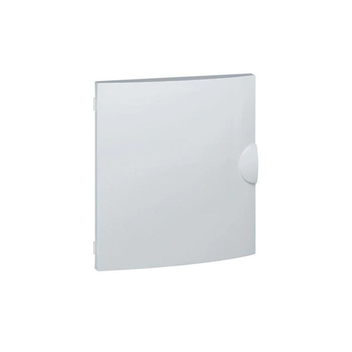 Hager - Porte opaque pour coffret Gamma 18 - 2 rangées 36 Modules - Réf : GP218P