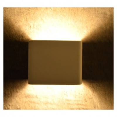 Miidex Lighting - Applique Murale LED Blanc 7W 3000K - Réf : 70372