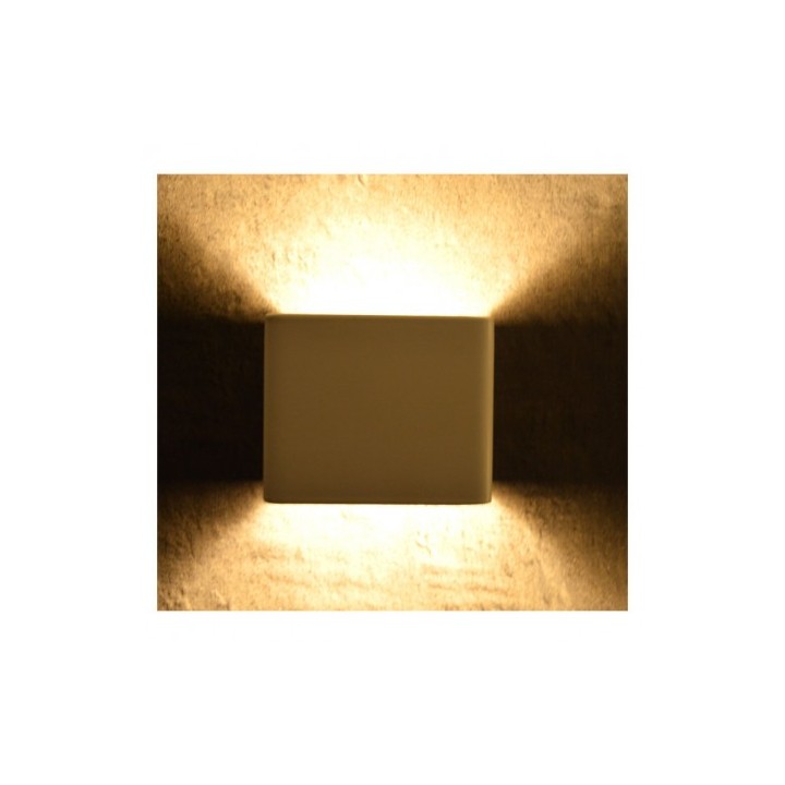 Miidex Lighting - Applique Murale LED Blanc 7W 3000K - Réf : 70372