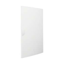 Hager - Porte opaque pour coffret Gamma 18 - 4 rangées 72 Modules - Réf : GP418P