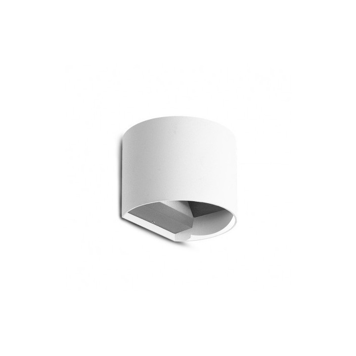 MIIDEX Gamay - APPLIQUE MURALE LED ROND BLANC 6W 3000K - Réf : 100479