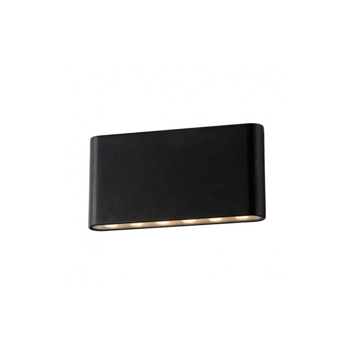 MIIDEX Grenache - APPLIQUE MURALE RECTANGULAIRE LED 13W 4000K GRIS ANTHRACITE IP54 - Réf : 67789