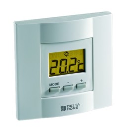 Delta Dore - Thermostat d'ambiance filaire pour pompe à chaleur réversible Tybox 51 - Réf : 6053036