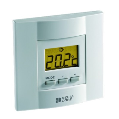 Delta Dore - Thermostat d'ambiance filaire pour pompe à chaleur réversible Tybox 51 - Réf : 6053036