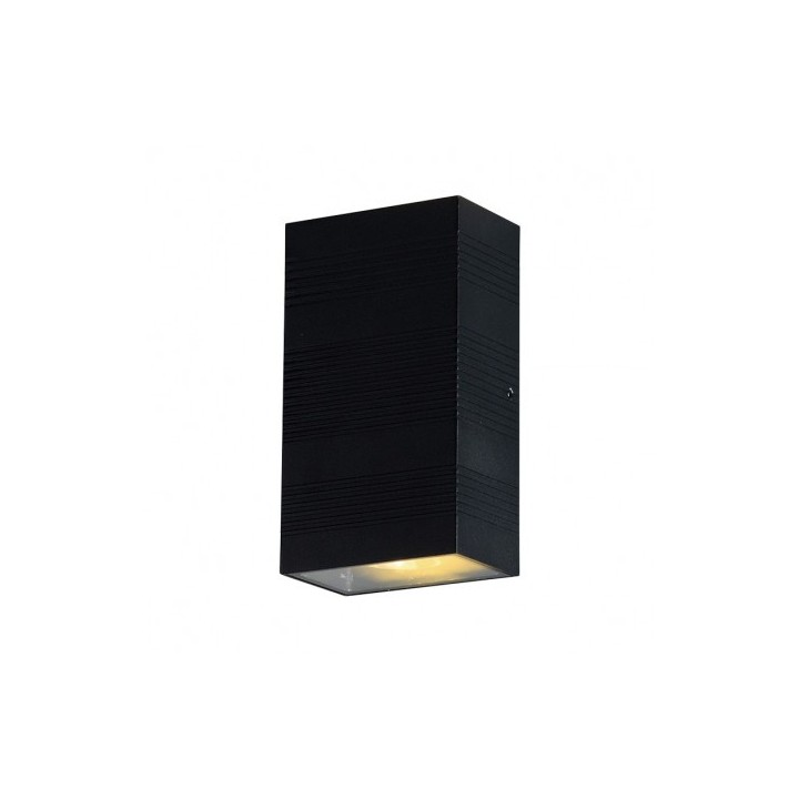 MIIDEX Albana - Applique murale LED 2X5W 690 LM Rectangulaire 3000K Gris IP54 - Réf : 67801