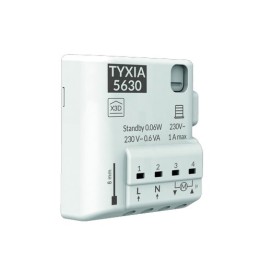 Delta Dore - Récepteur radio 230 V pour moteur de volet roulant jusqu'à 1 A - Tyxia 5630 - Réf : 6351401