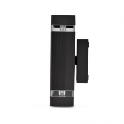 Miidex Lighting - Applique murale GU10 X 2 Gris anthracite - Réf : 7003