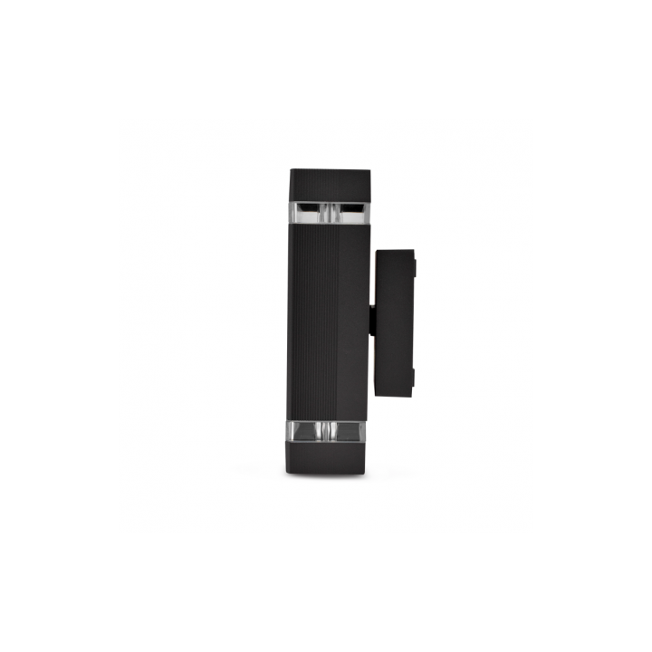 Miidex Lighting - Applique murale GU10 X 2 Gris anthracite - Réf : 7003