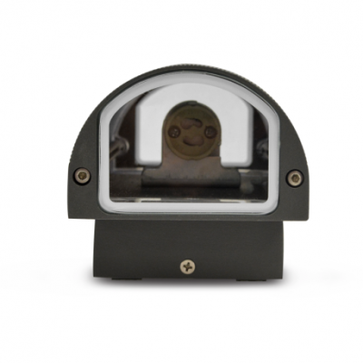 Miidex Lighting - Applique murale GU10 X 2 Gris anthracite - Réf : 700301