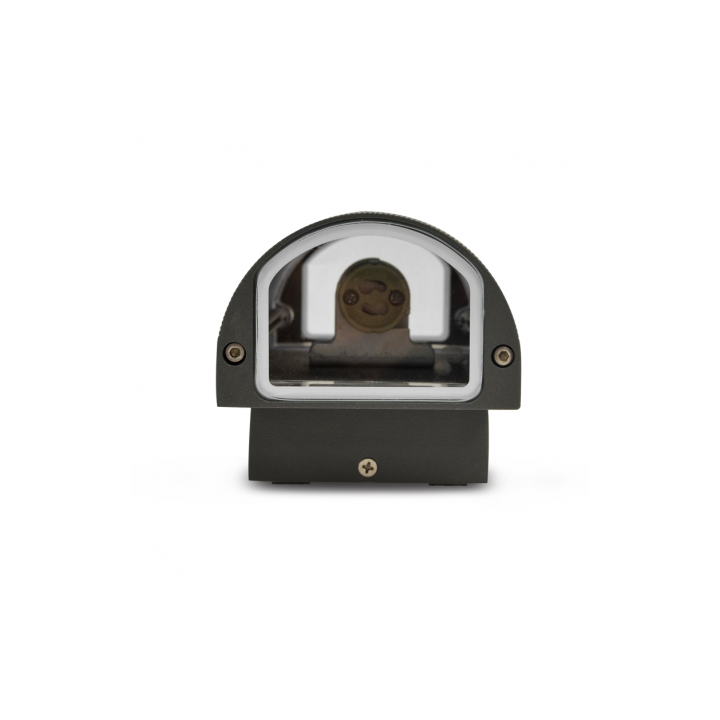 Miidex Lighting - Applique murale GU10 X 2 Gris anthracite - Réf : 700301