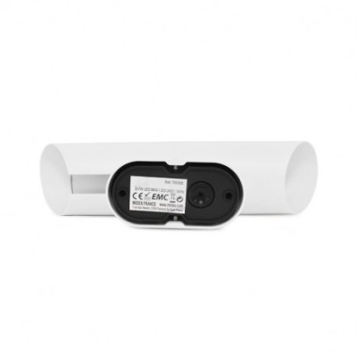 Miidex Lighting - Applique murale GU10 X2 Cylindrique Blanc IP44 - Réf : 700385