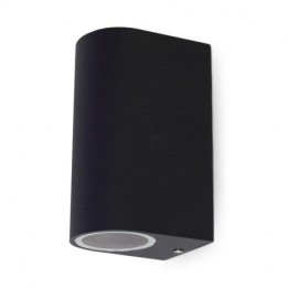 Miidex Lighting - Applique murale GU10 X 2 Gris anthracite - Réf : 70032