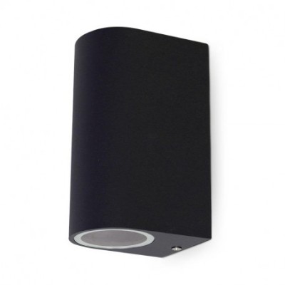Miidex Lighting - Applique murale GU10 X 2 Gris anthracite - Réf : 70032