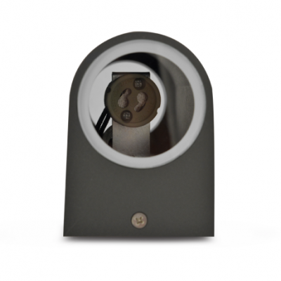 Miidex Lighting - Applique murale GU10 X 2 Gris anthracite - Réf : 70032