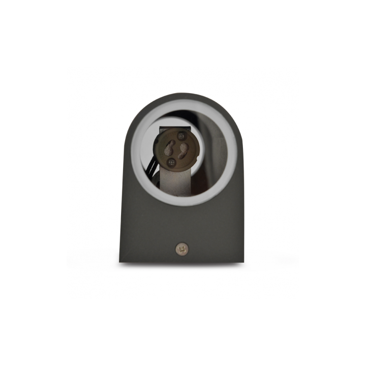Miidex Lighting - Applique murale GU10 X 2 Gris anthracite - Réf : 70032