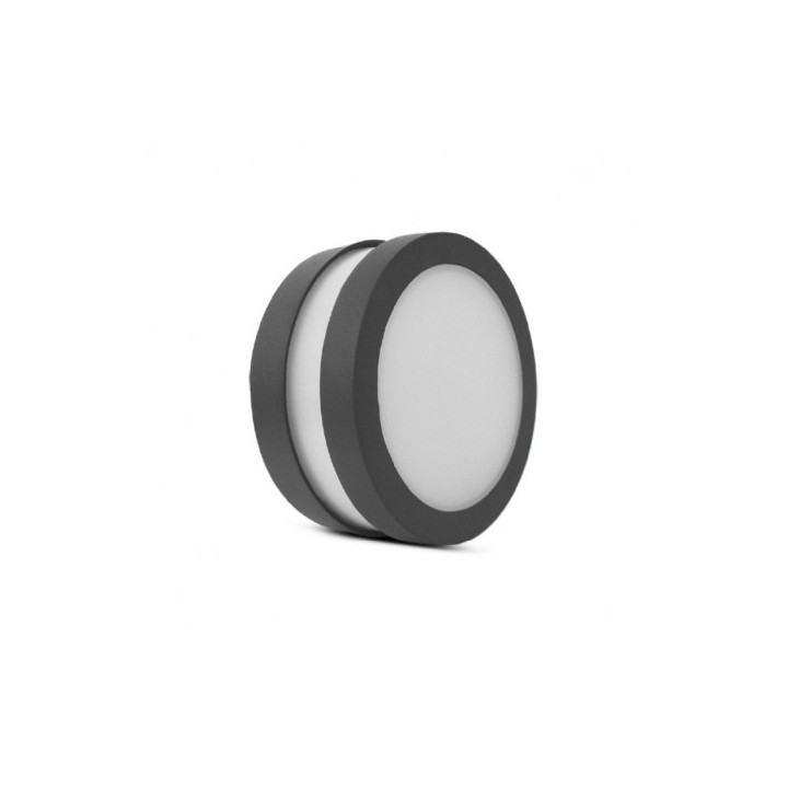 MIIDEX Bosco - Applique murale GX53 Gris anthracite IP44 - Réf : 70255