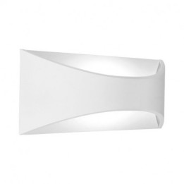 MIIDEX Merlot - Applique murale LED 6 WATT 230V 3000K Blanc IP65 - Réf : 7043