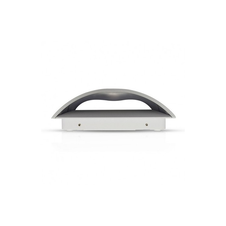 Miidex Lighting - Applique murale LED 6 WATT 230V 3000K Anthracite IP65 - Réf : 70431