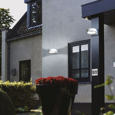 Miidex Lighting - Applique murale LED 16 WATT 230V 3000K Blanc IP65 - Réf : 7041