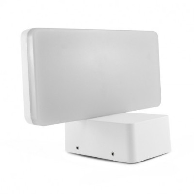 Miidex Lighting - Applique murale LED 12W 3000K Blanc IP65 - Réf : 7046