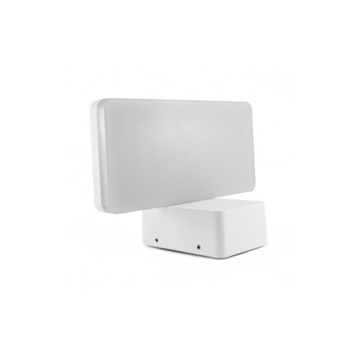 Miidex Lighting - Applique murale LED 12W 3000K Blanc IP65 - Réf : 7046