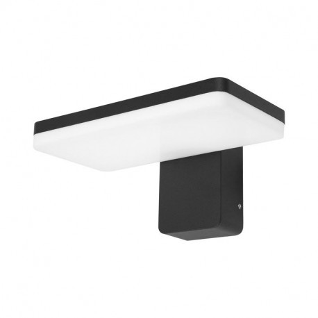 MIIDEX Muscadet - Applique murale LED 12 WATT 230V 3000K Anthracite IP65 - Réf : 70461