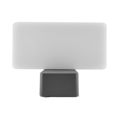 Miidex Lighting - Applique murale LED 12 WATT 230V 3000K Anthracite IP65 - Réf : 70461