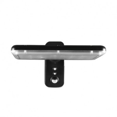 Miidex Lighting - Applique LED Solaire avec détecteur IR 15W 2CCT IP65 - Réf : 100753