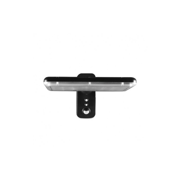 Miidex Lighting - Applique LED Solaire avec détecteur IR 15W 2CCT IP65 - Réf : 100753