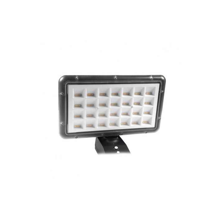 Miidex Lighting - Applique LED Solaire avec détecteur IR 15W 2CCT IP65 - Réf : 100753