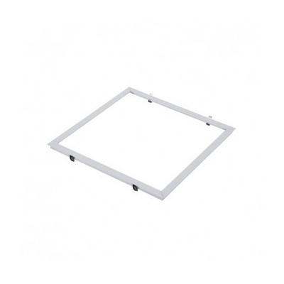 Miidex Lighting - Cadre placo dalle encastrable 300 x 300 mm blanc - Réf : 100645