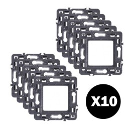 Legrand Céliane - Support pour fixation à vis Batibox - Sécable - Pour 1 poste - 2 mod - Réf : 080251(10)