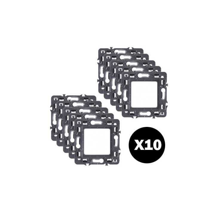 Legrand Céliane - Support pour fixation à vis Batibox - Sécable - Pour 1 poste - 2 mod - Réf : 080251(10)