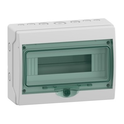 Schneider Mureva - Mini coffret étanche pour appareillage modulaire 267x200mm 12 Modules - Réf : 13960M