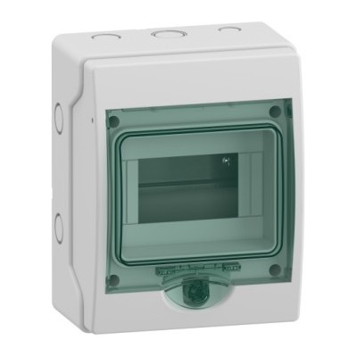 Schneider Mureva - Mini coffret étanche pour appareillage modulaire 159x200mm 6 Modules - Réf : 13958M