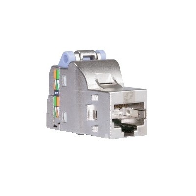 Schneider - Resi9 - S-One format DPM connecteur RJ45 Grade 2 TV cat6 - blindé - Réf : VDIB17716B01