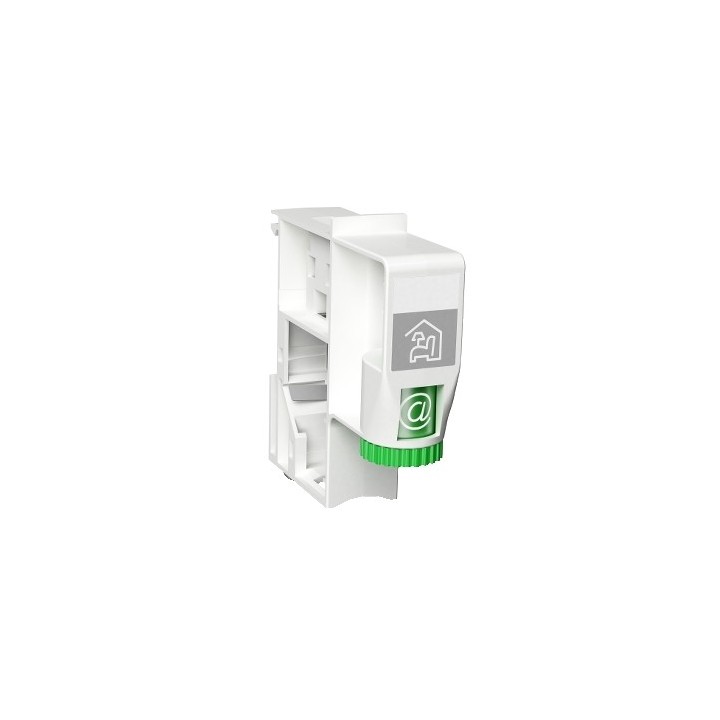 Schneider - Resi9 Connect Accessoire 1 Fix RJ45 vide pour connecteur RJ45 S-ONE - Réf : VDIR380005