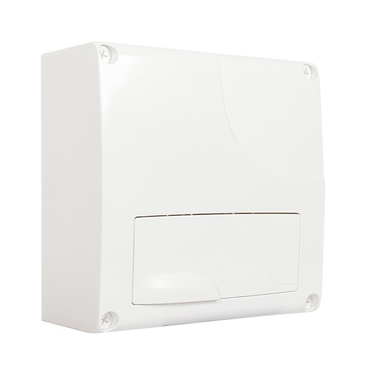 Omelcom - Coffret Compact@Home 1FO - Grade 3TV - 4 RJ45 - Réf : GO080