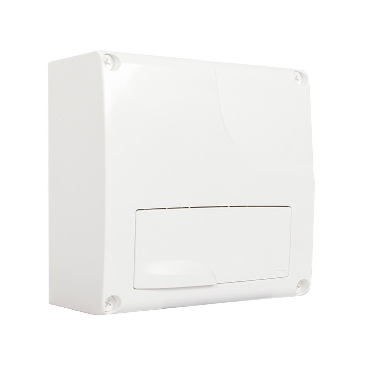 Omelcom - Coffret Compact@Home Connect 4FO - Grade 3TV - 4 RJ45 - Réf : GO082