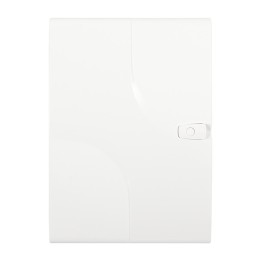 Omelcom - Porte 2 rangées Blanche - Réf : GO004