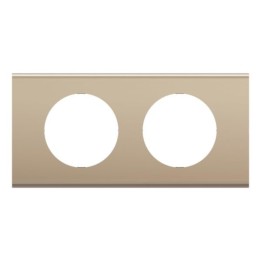 Legrand Céliane - Nickel Satiné - 2 postes - Réf : CP2102