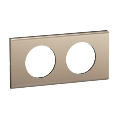 Legrand Céliane - Nickel Satiné - 2 postes - Réf : CP2102