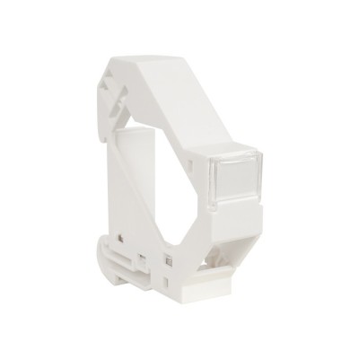 Omelcom - Supports moduaires blindes + 4 conn. rj45 cat6a stp/gr3tv - Réf : GO184